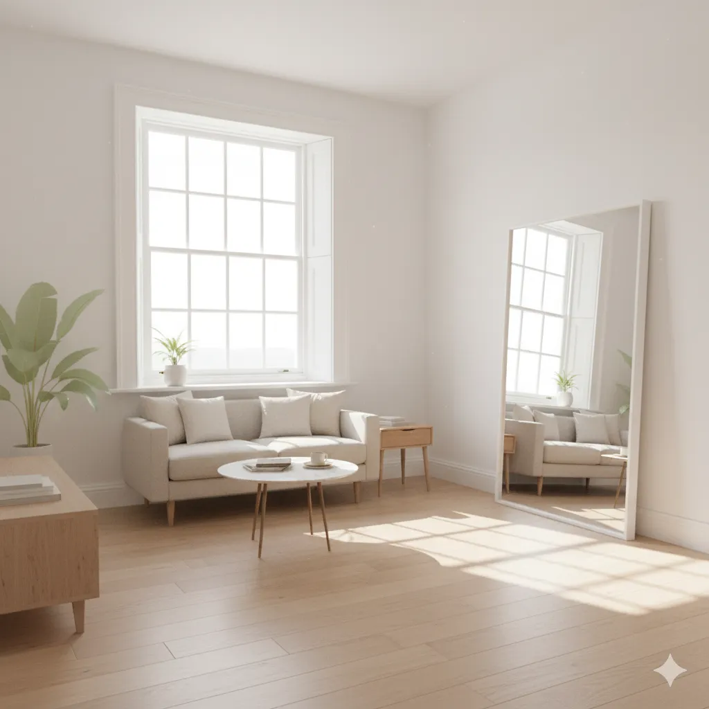 Small UK apartment with maximised natural light